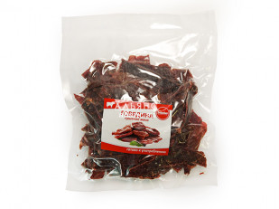 Красноперка вяленая: Говядина вяленая (строганина)