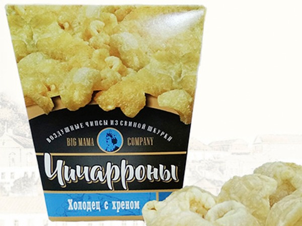 Чичарроны со вкусом холодца и хрена в Сургуте