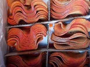 Креветка Черноморская (копченая) (25гр): Ресторанные гренки с паприкой