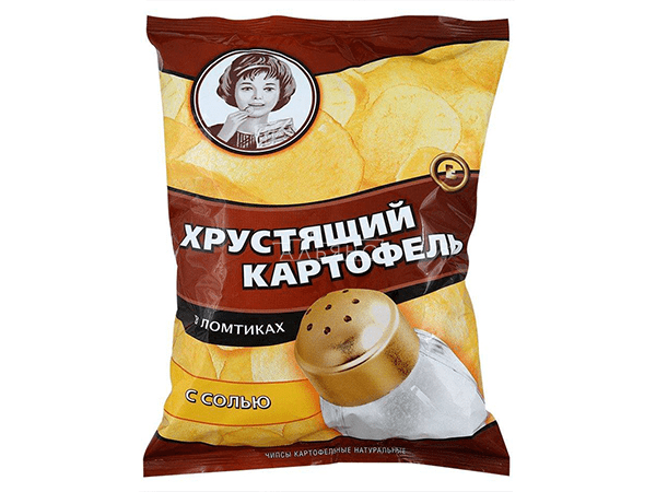 Картофельные чипсы "Девочка" 160 гр. в Сургуте