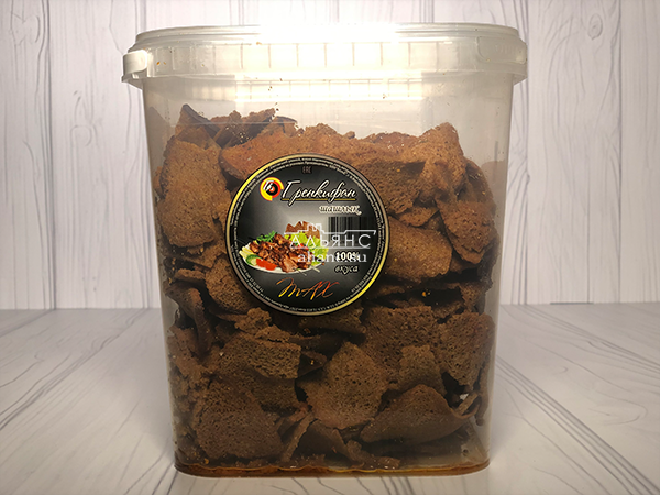 Ржаные гренки со вкусом шашлыка в Сургуте