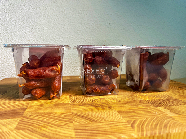 Колбаски МИНИ с сыром с/к (100 гр) в Сургуте