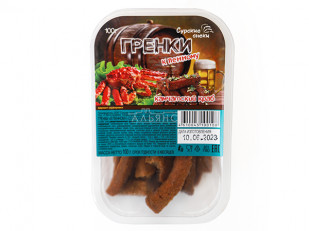 Арахис: Сурские гренки Камчатский краб (100 гр)