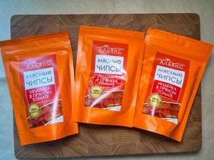 Кета (чипсы с перцем) вяленая 20 гр.: Мясо (АЛЬЯНС) вяленое индейка 