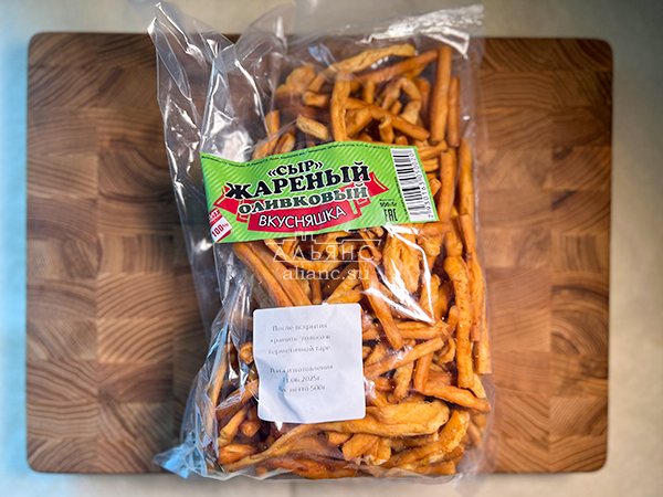 Жареный сыр "ВКУСНЯШКА" (Оливковый) 500гр. в Сургуте