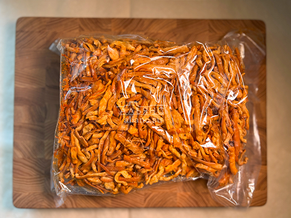 Нитка ЖАРЕНАЯ "Тайский перец" Oktobersnack 1 кг (сырный продукт) в Сургуте