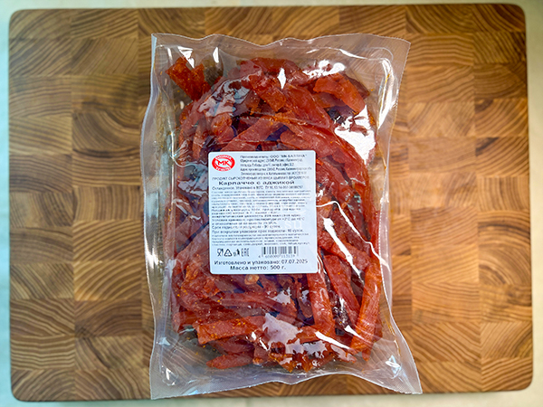 Продукт из мяса птиц "КАРПАЧЧО с АДЖИКОЙ" с/к "ООО БАЛТИКА" (Калининградская обл.) в Сургуте