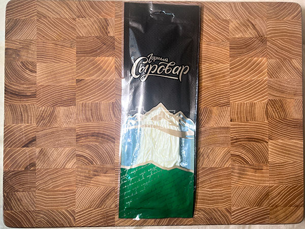 Сыр 60 гр ГОРНЫЙ СЫРОВАР (Паутинка белая с укропом и чесноком) в Сургуте