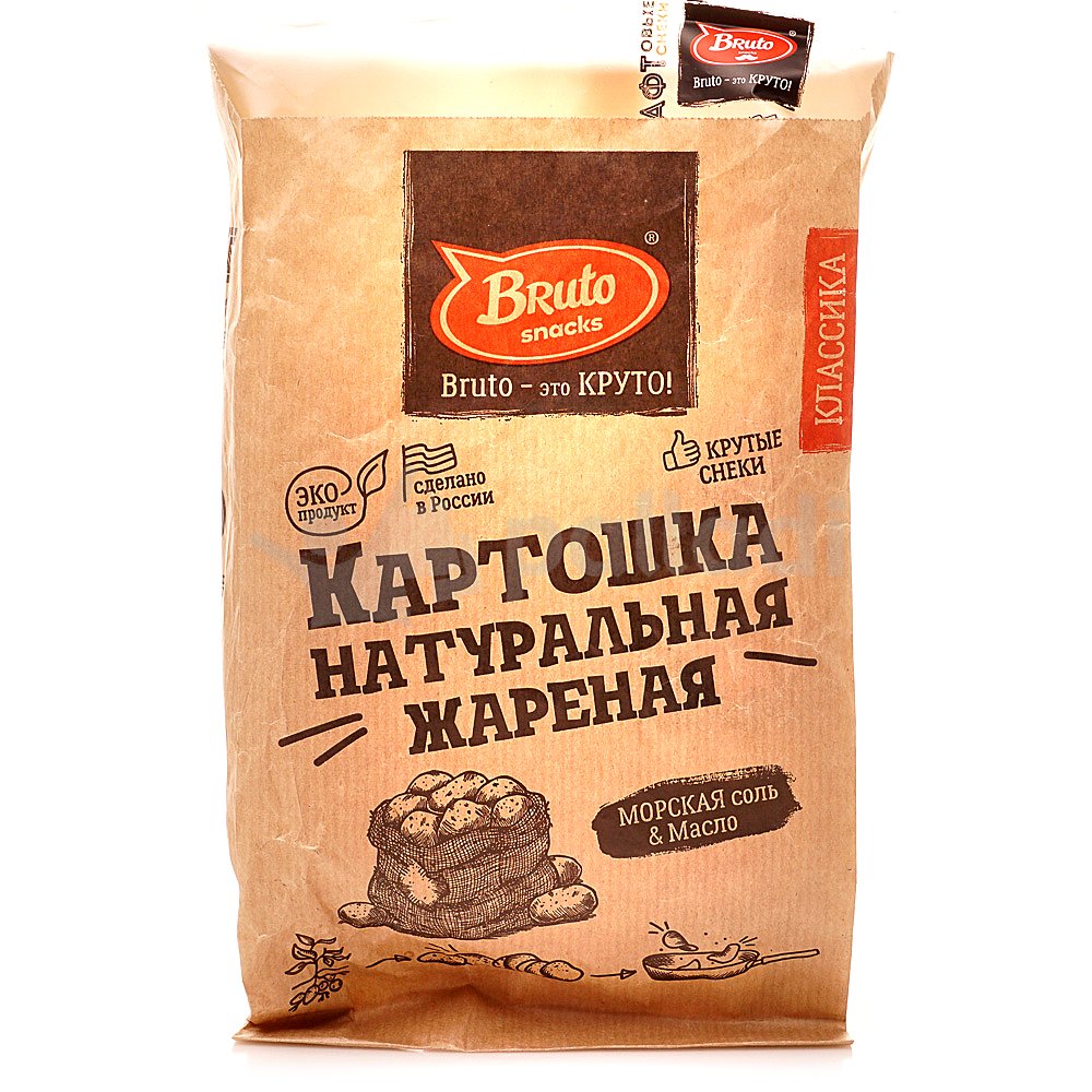 Картофель «Бруто» с солью 70 гр. в Сургуте